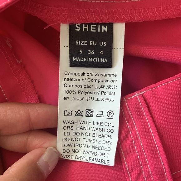 SHEIN SIZE S High-waisted Wide-leg Cargos - Picture 6 of 6